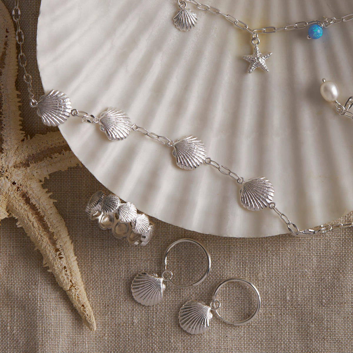 Sandshell Symphony Necklace