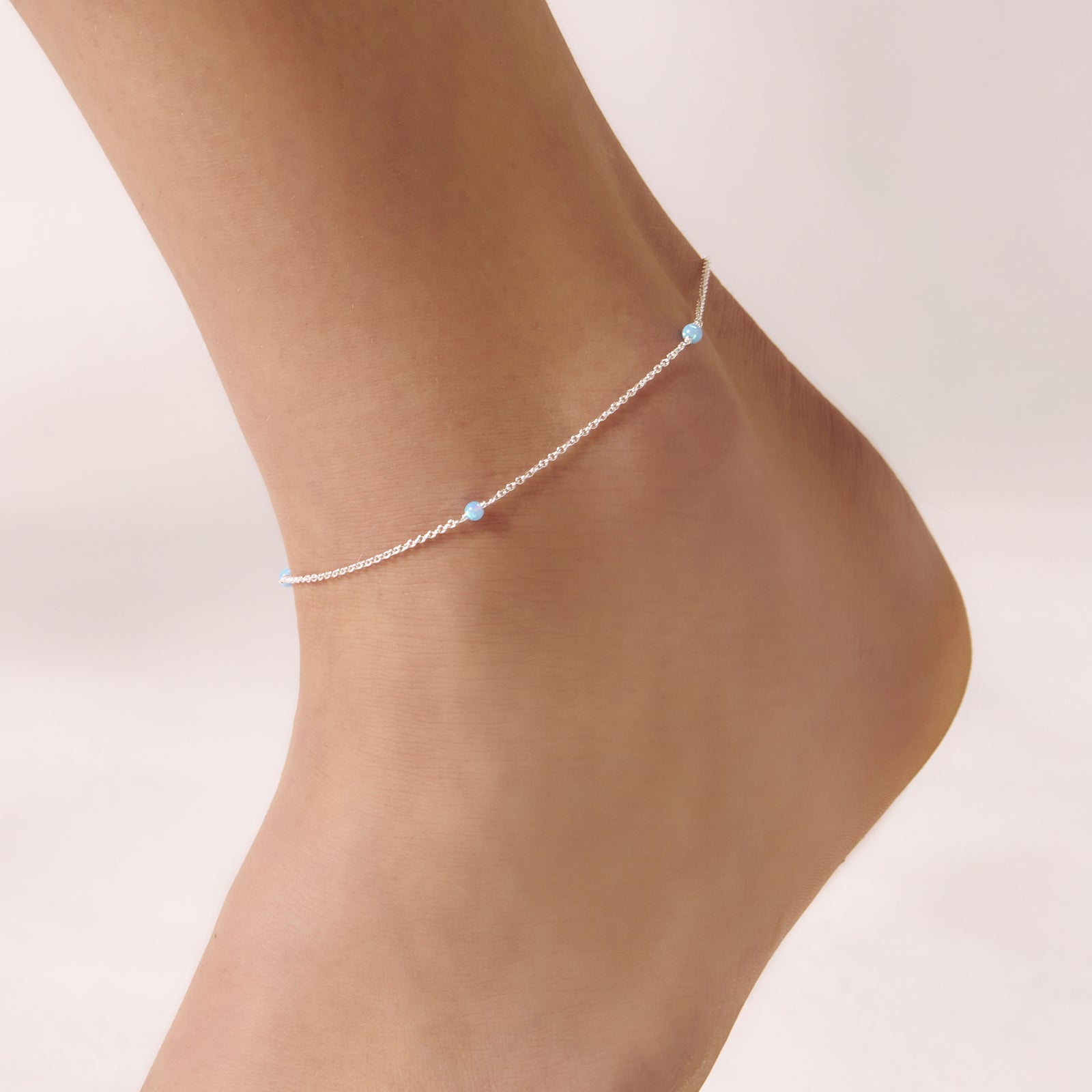 Mermaid Tears Opal Anklet