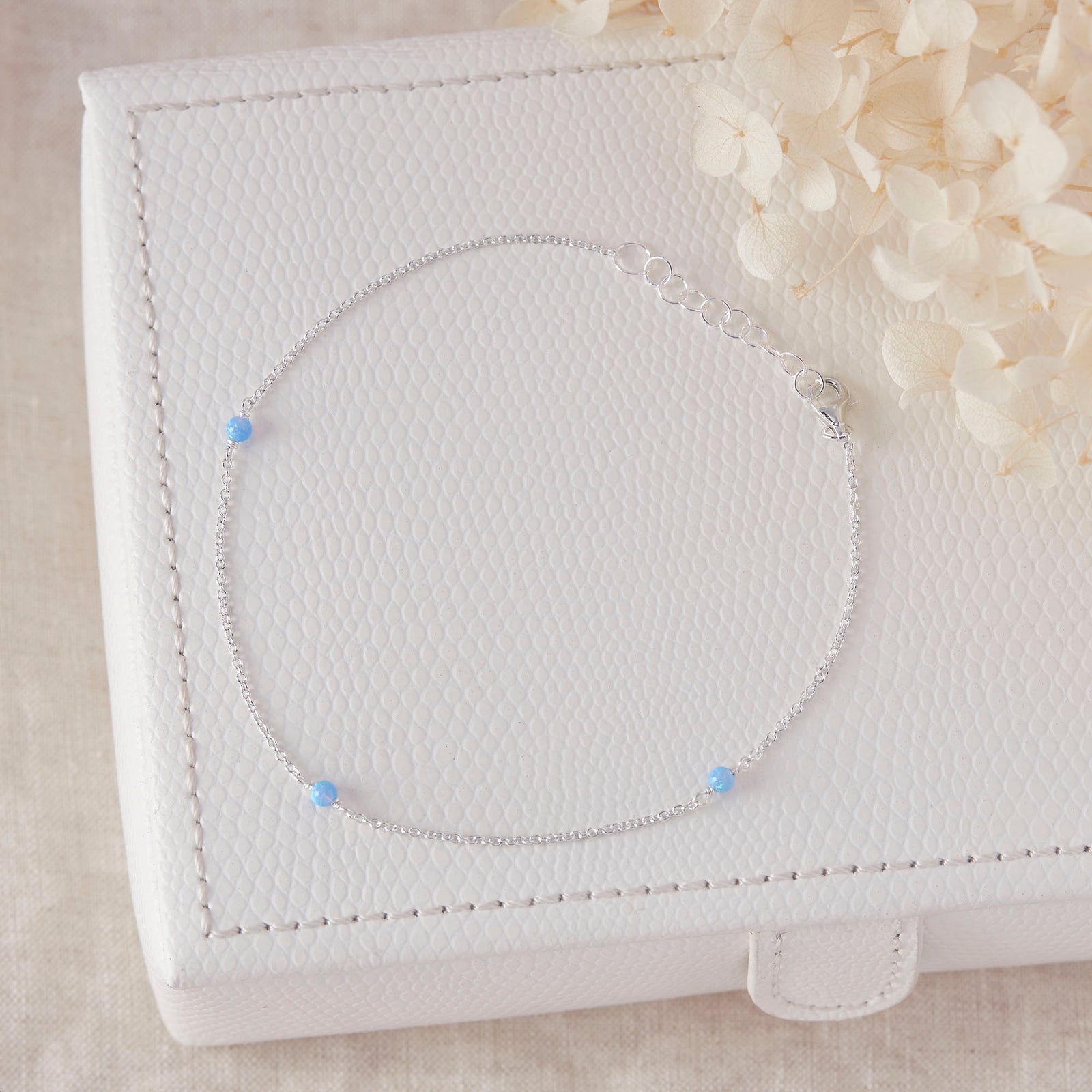 Mermaid Tears Opal Anklet