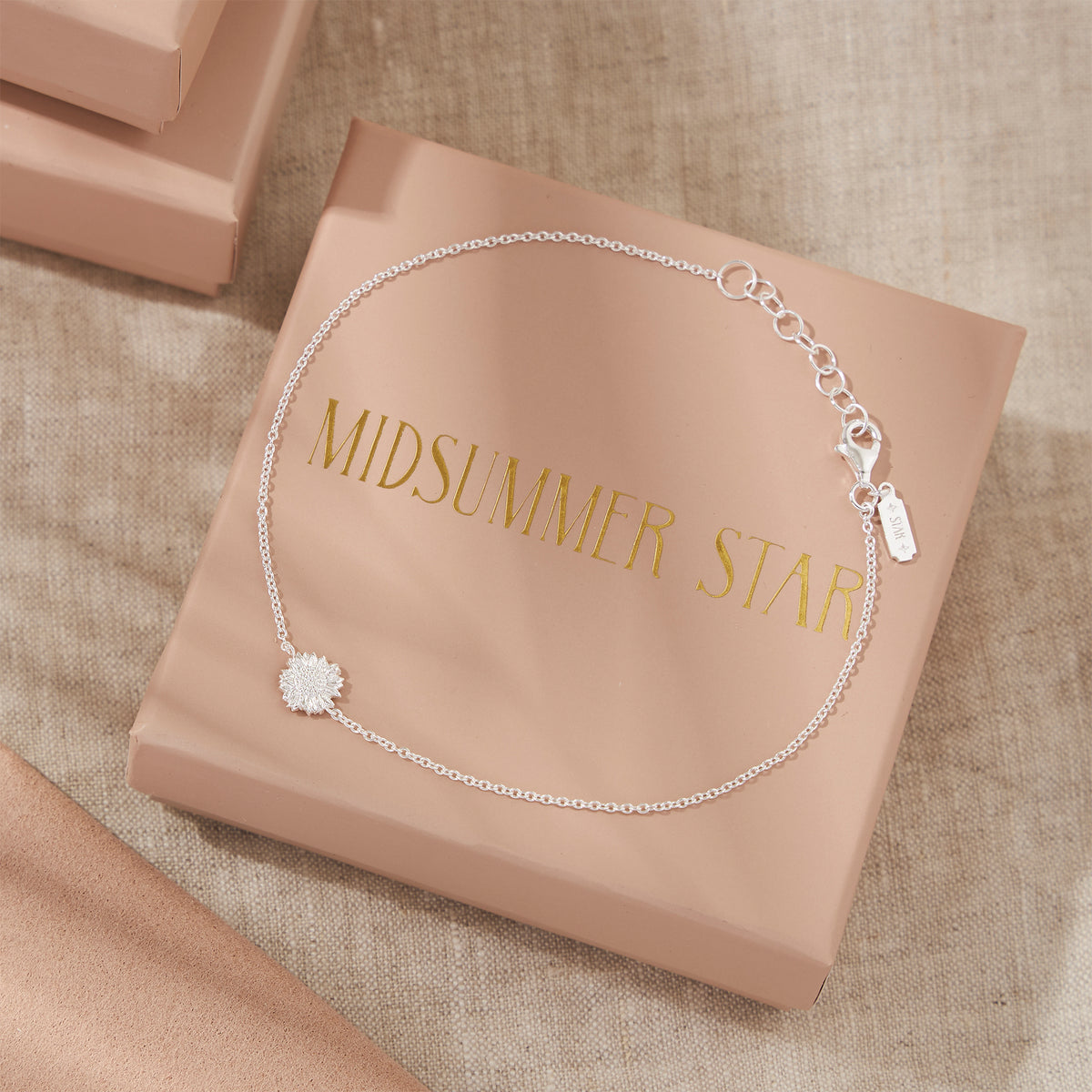Wild Sunflower Anklet