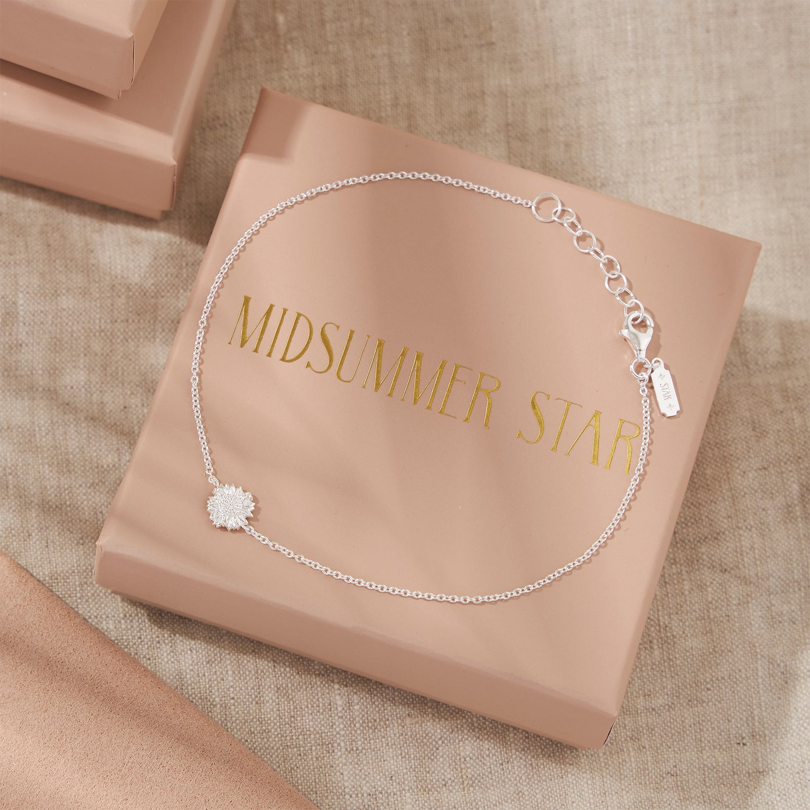 Wild Sunflower Anklet