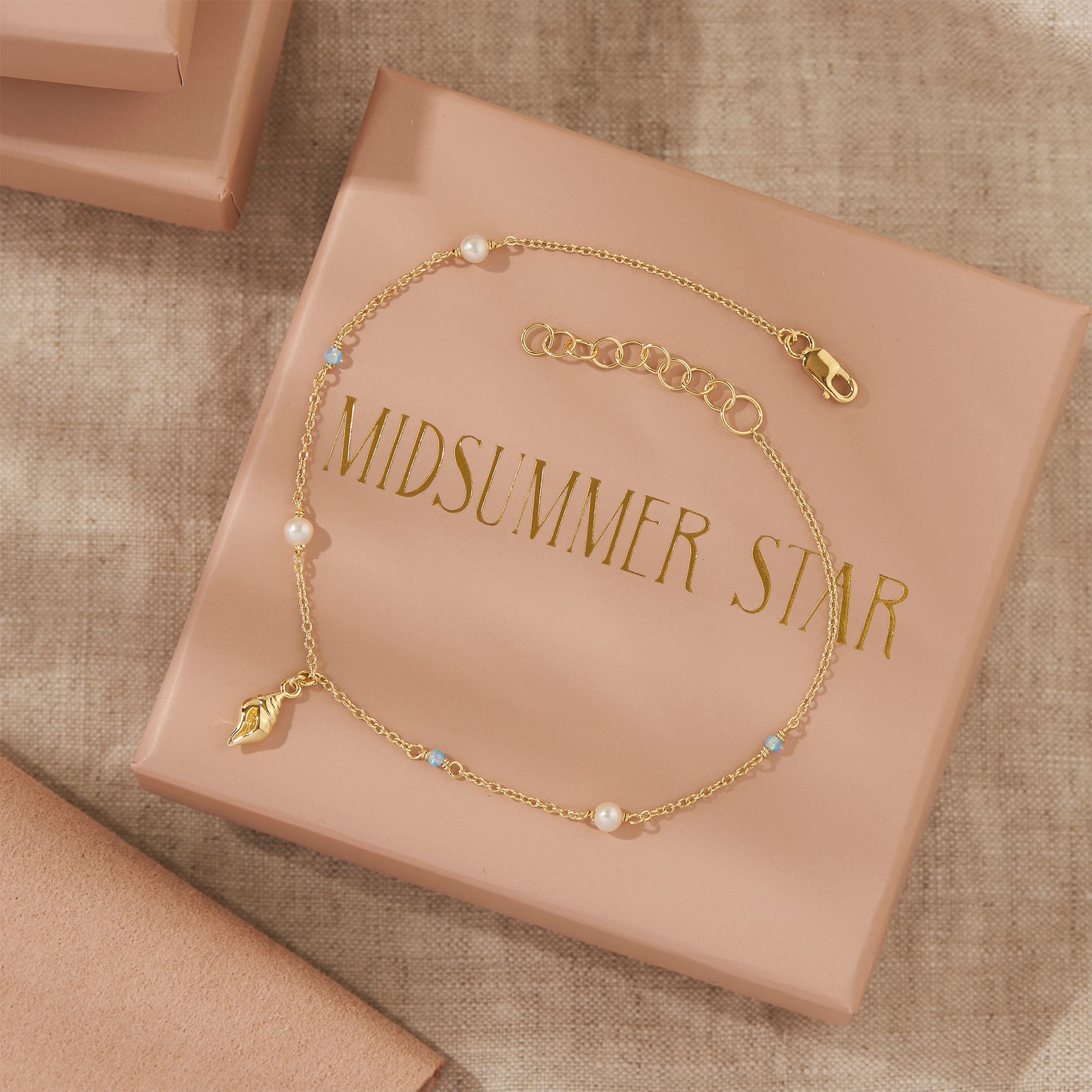 Santorini Anklet Gold