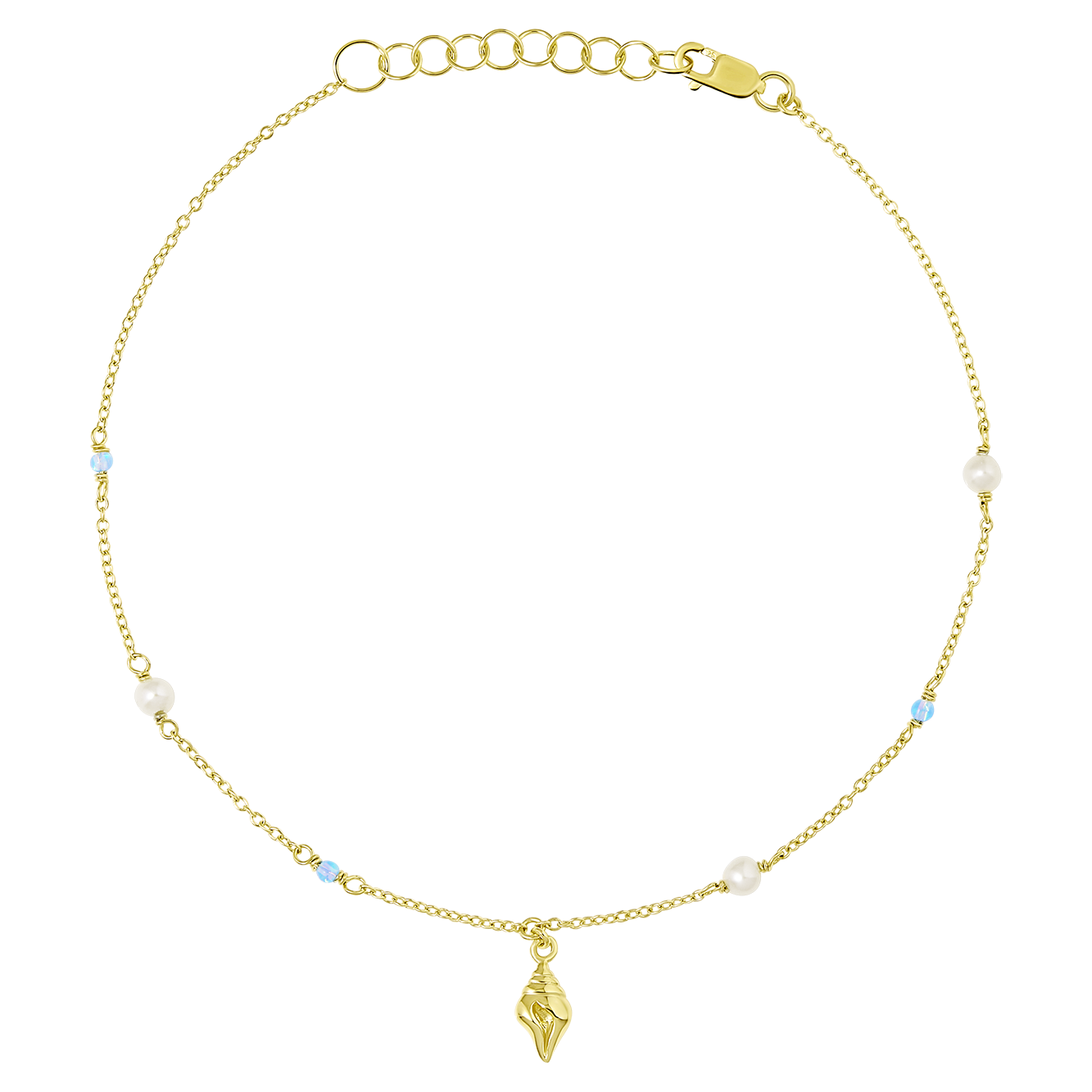 Santorini Anklet Gold
