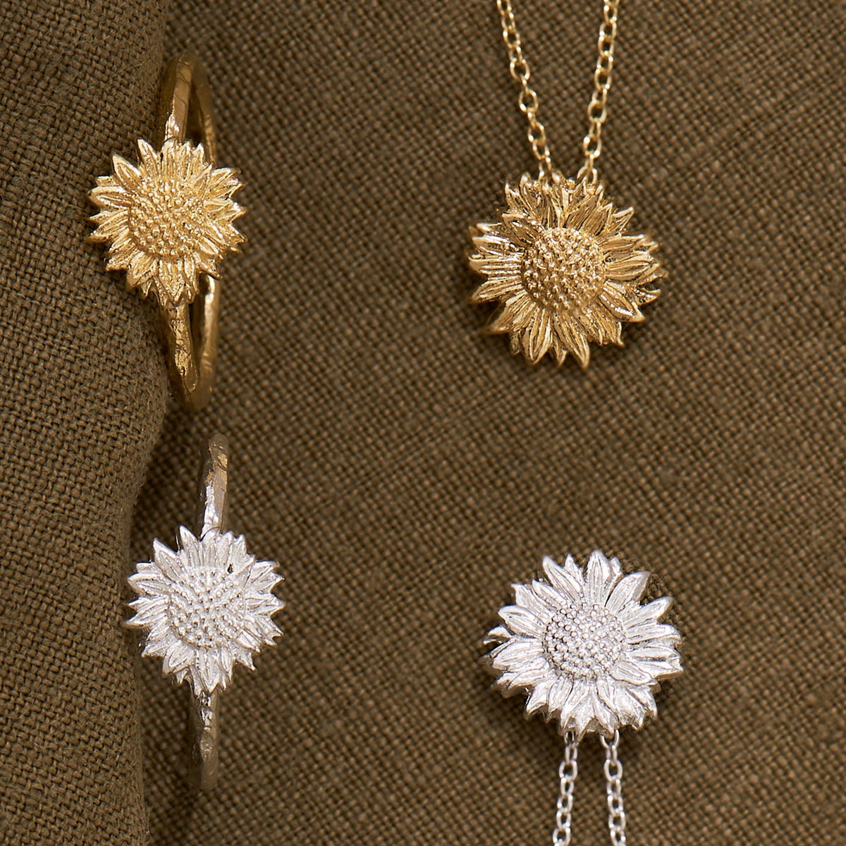 Wild Sunflower Necklace
