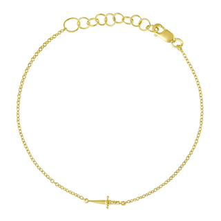 Cosmic Dagger Bracelet Gold