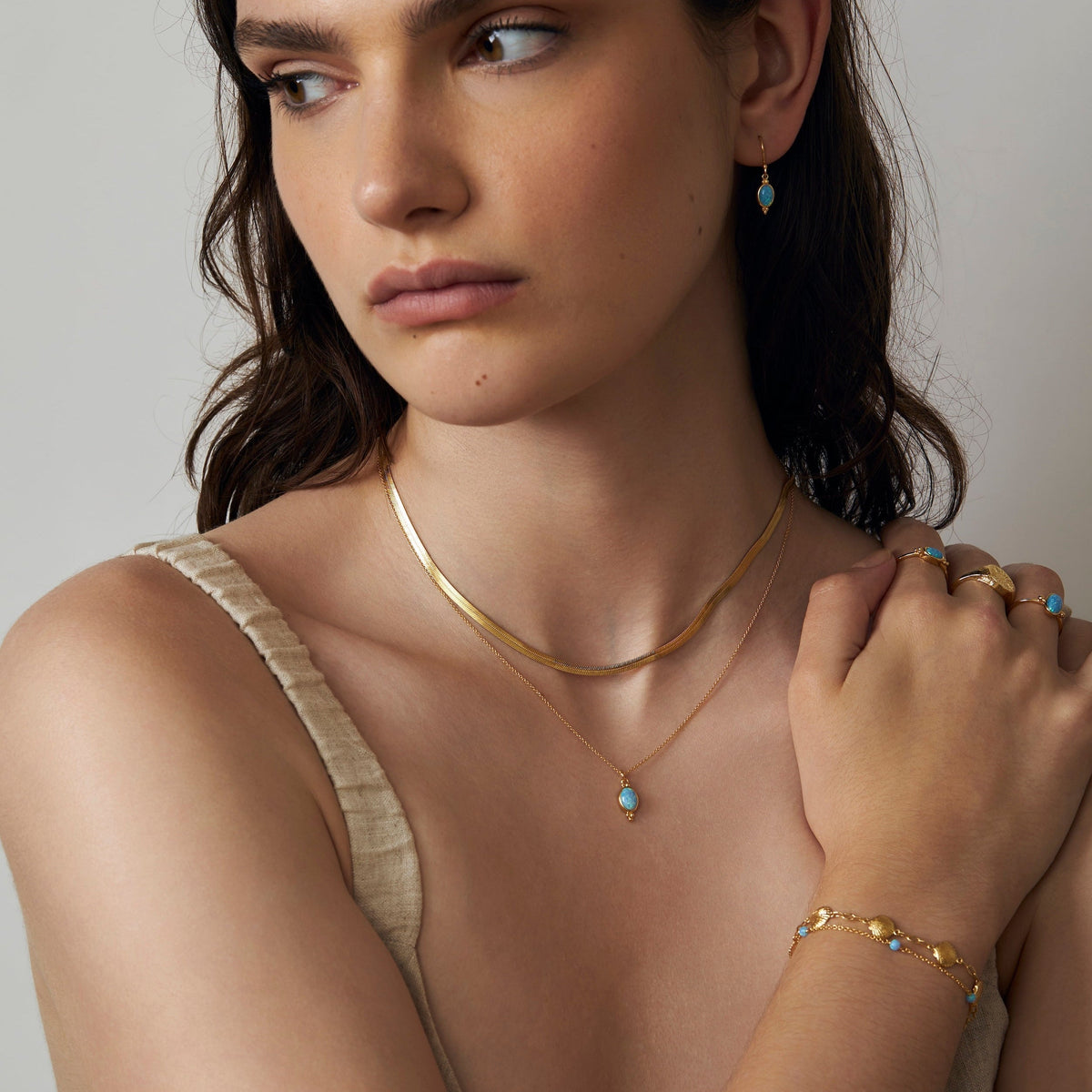 Sandshell Bracelet Gold