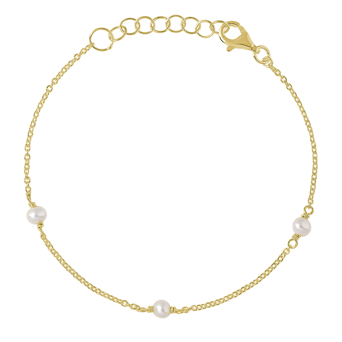 Mermaid Tears Bracelet Gold