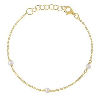Mermaid Tears Pearl Bracelet Gold