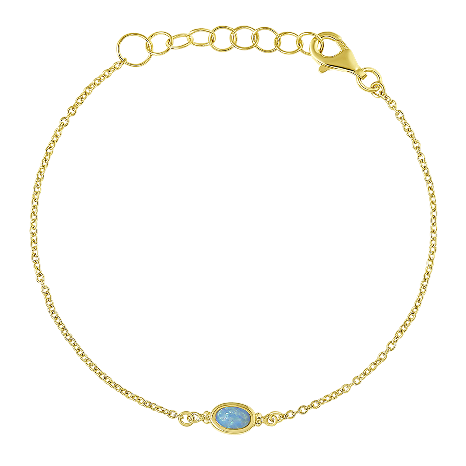 Moon Song Opal Bracelet Gold