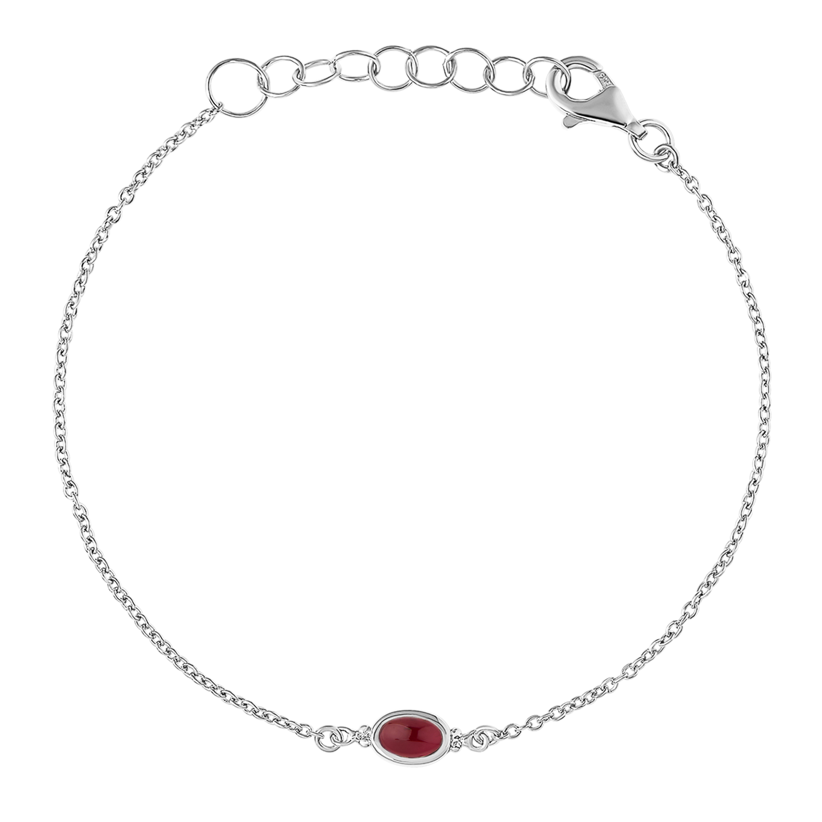 Moon Song Garnet Bracelet