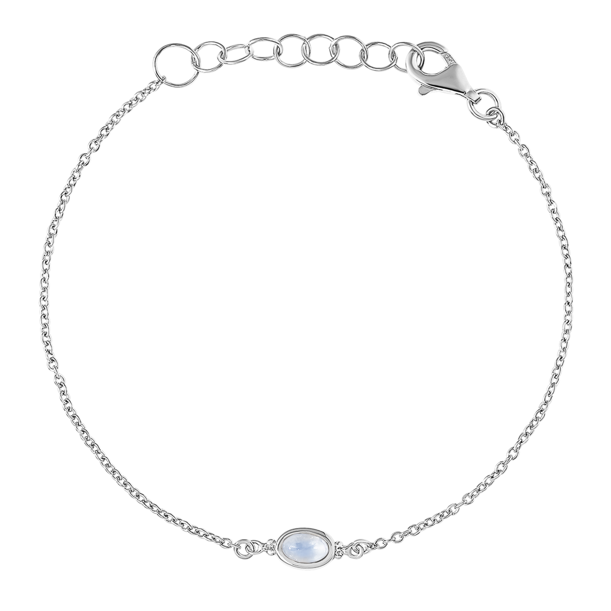 Moon Song Rainbow Moonstone Bracelet