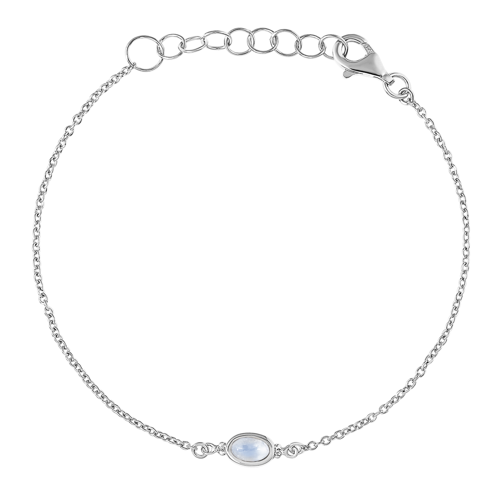 Moon Song Rainbow Moonstone Bracelet