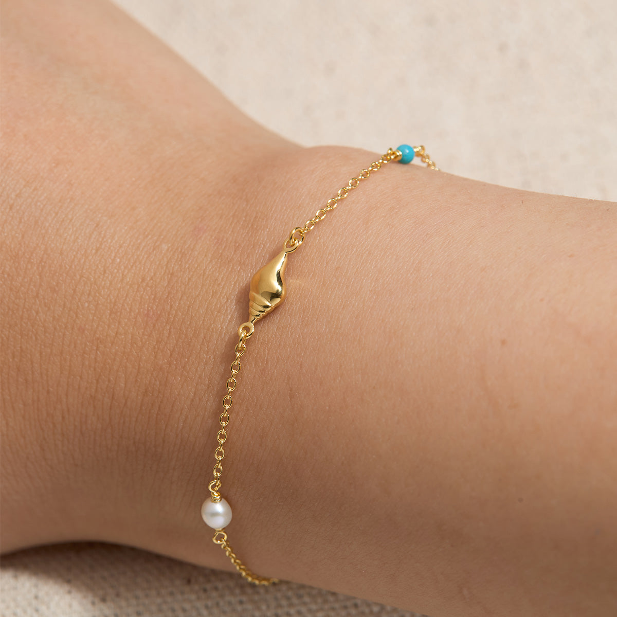 Santorini Bracelet Gold - Preorder