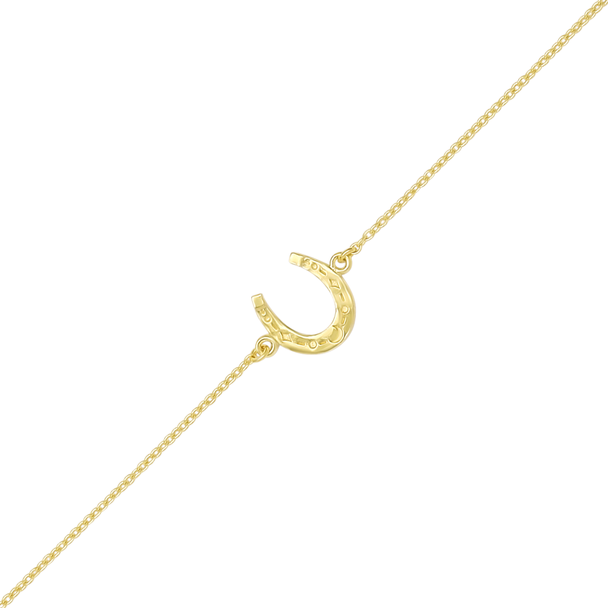 Lucky Horseshoe Bracelet Gold