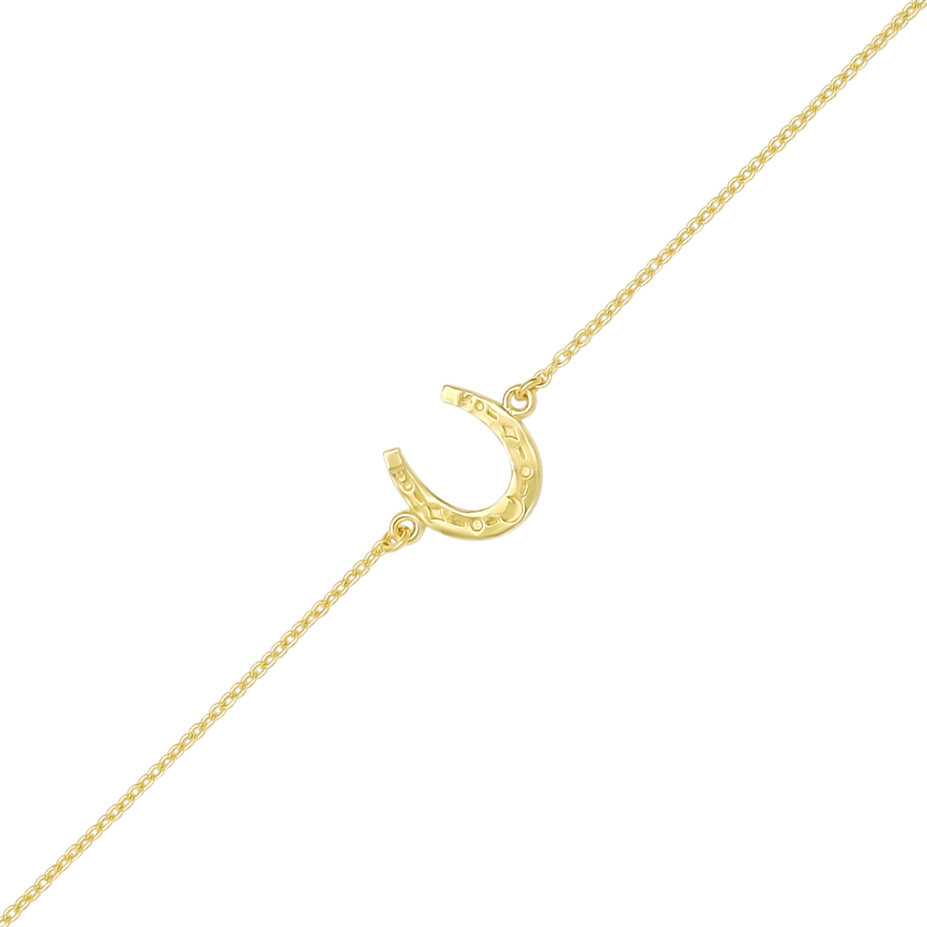 Lucky Horseshoe Bracelet Gold