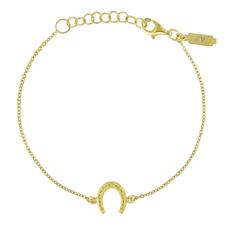 Lucky Horseshoe Bracelet Gold