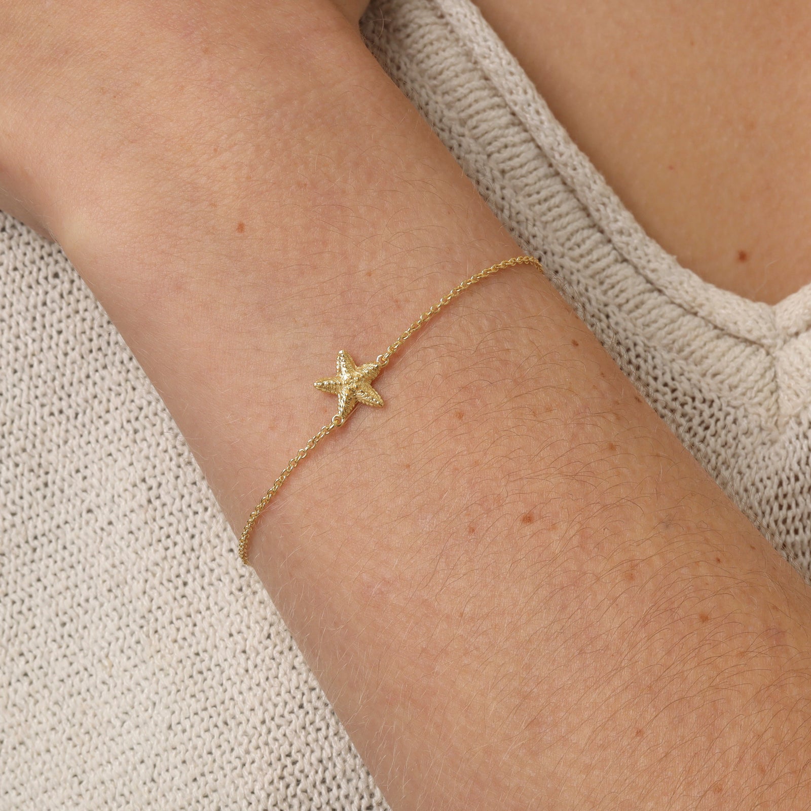 Starfish Bracelet Gold