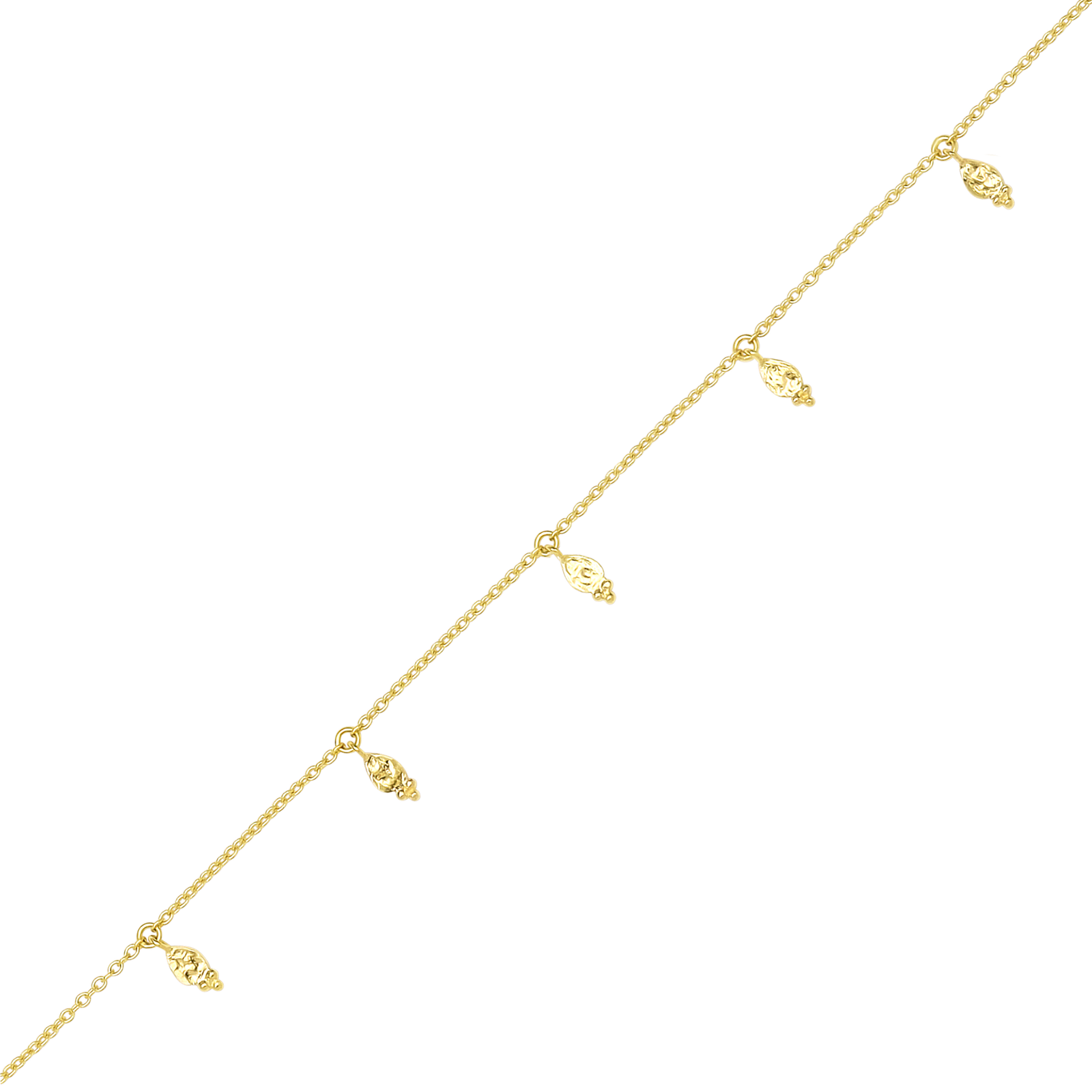 Glistening Drops Bracelet Gold
