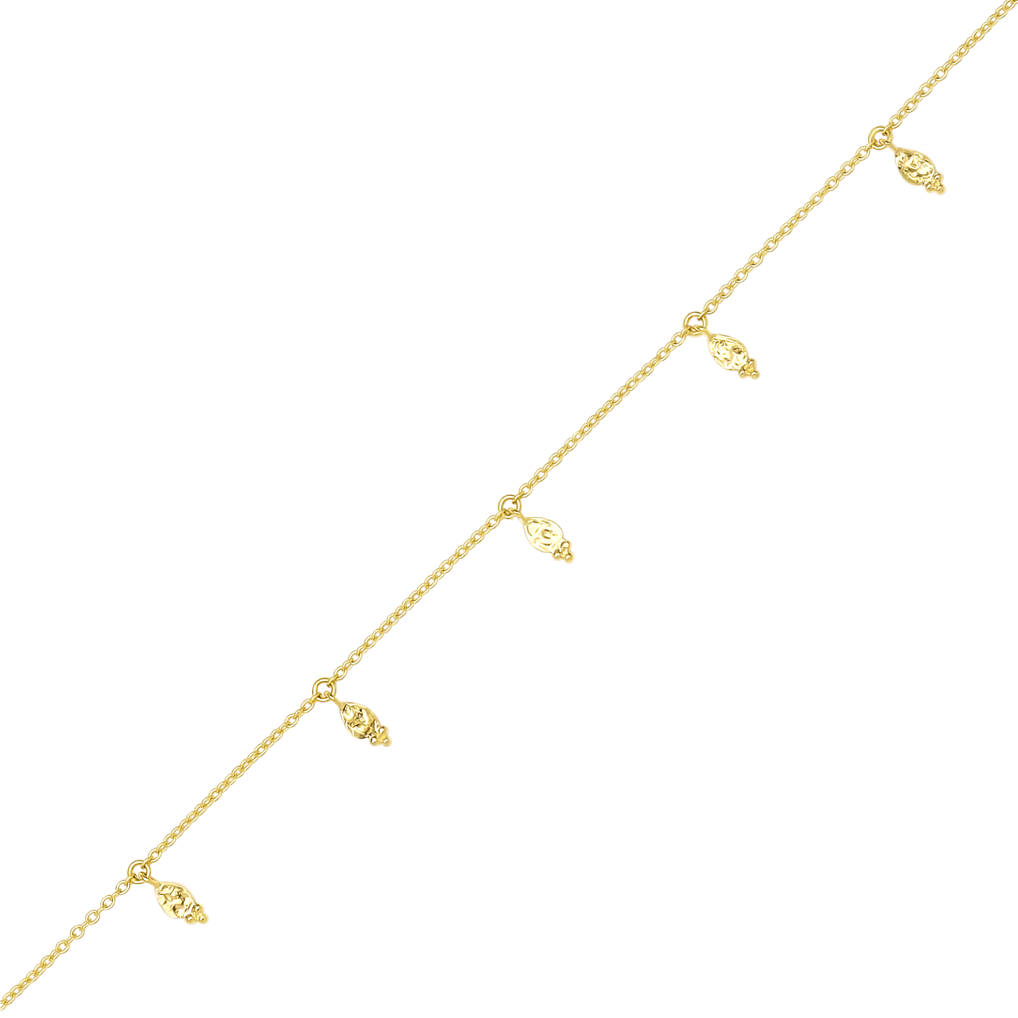 Glistening Drops Bracelet Gold