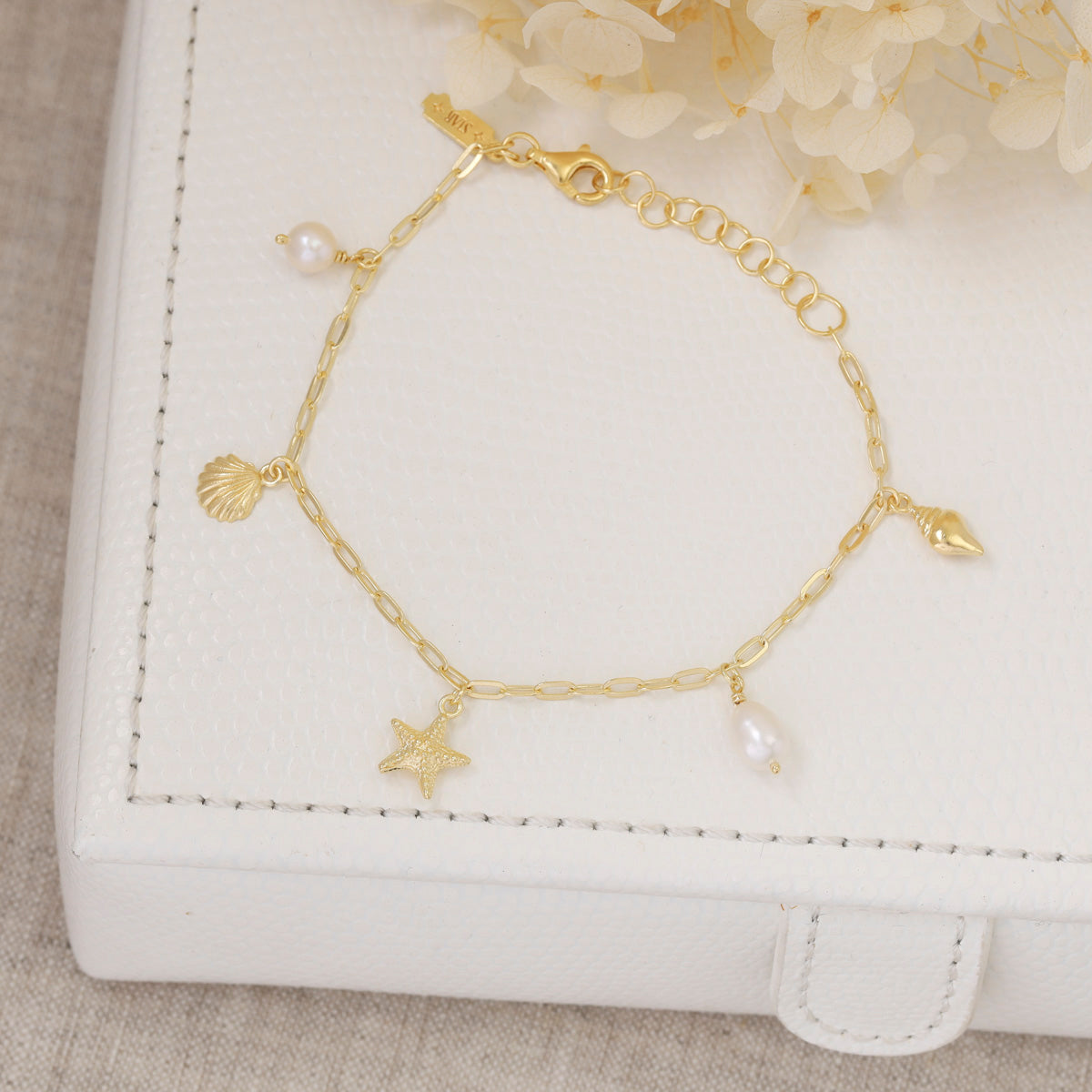 Oceanic Charm Bracelet Gold