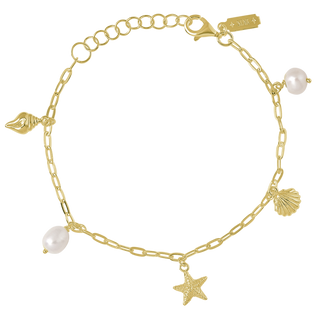 Oceanic Charm Bracelet Gold