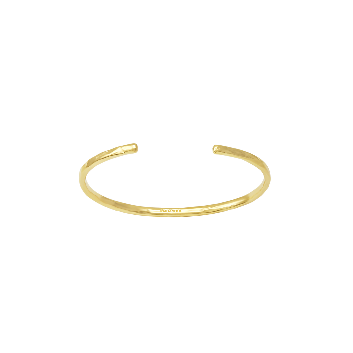 Textured Cuff Bracelet Gold