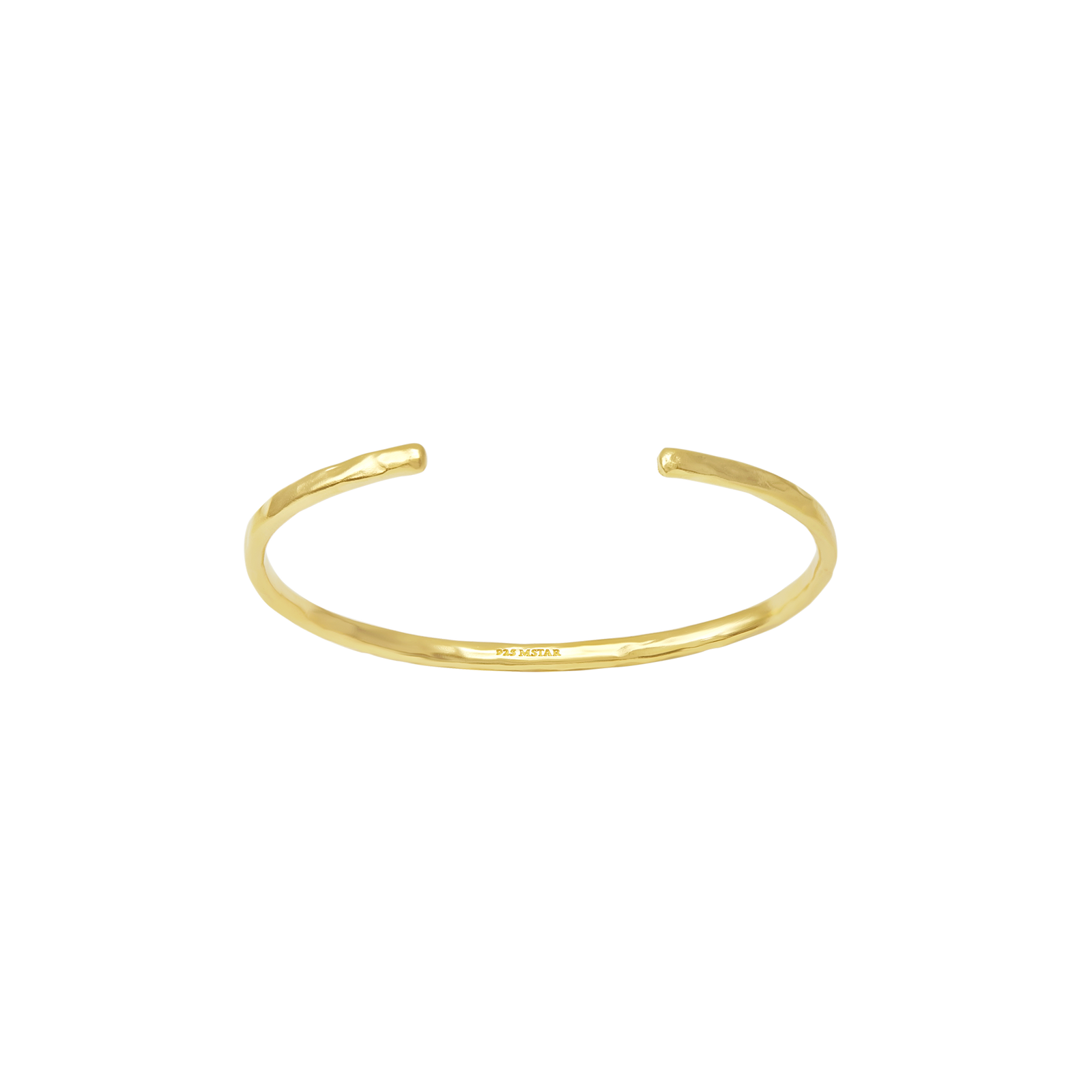 Textured Cuff Bracelet Gold