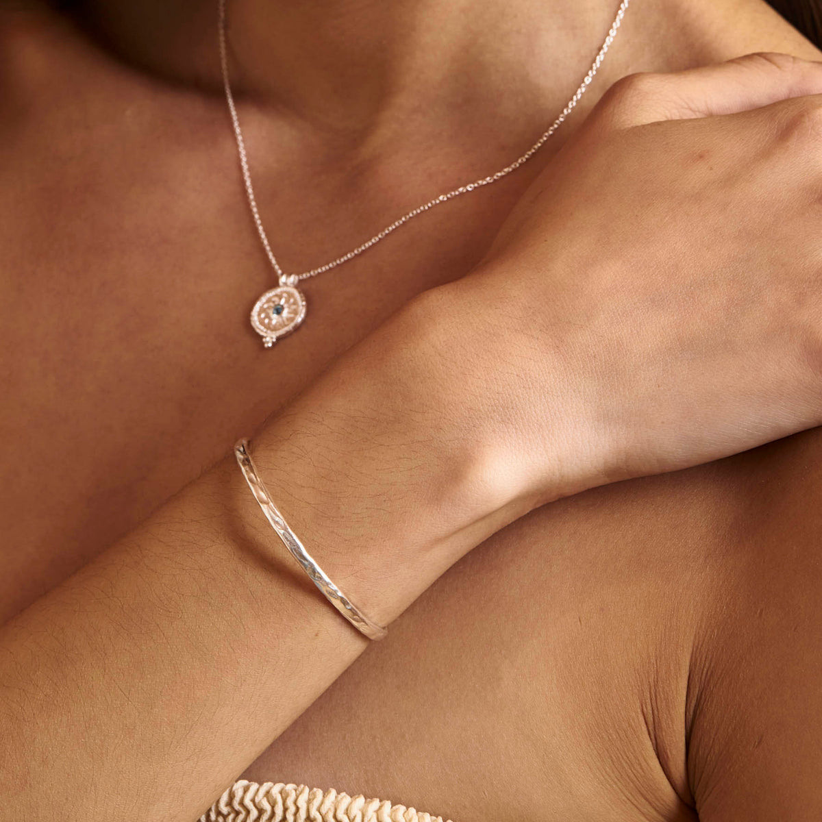 Textured Cuff Bracelet