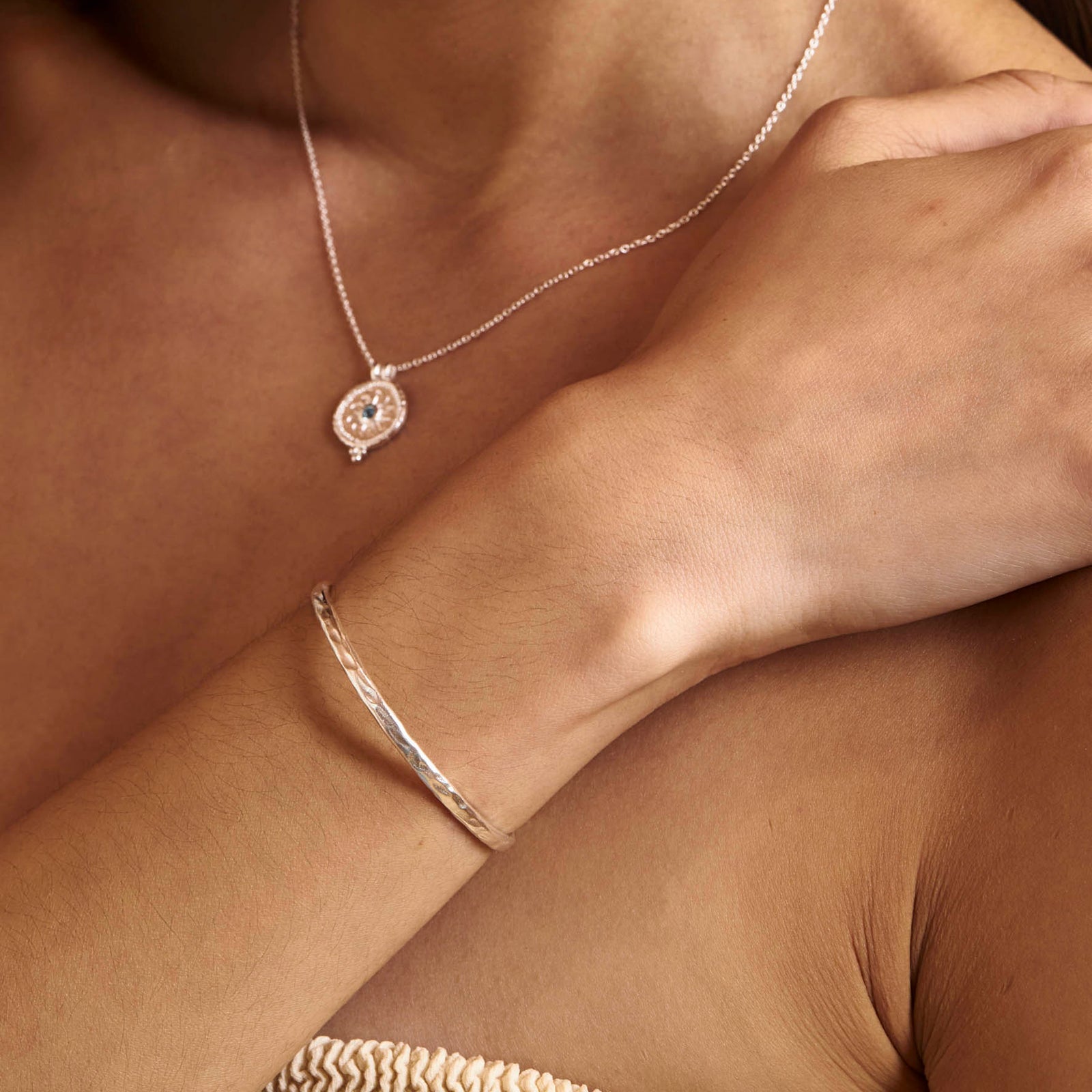 Textured Cuff Bracelet