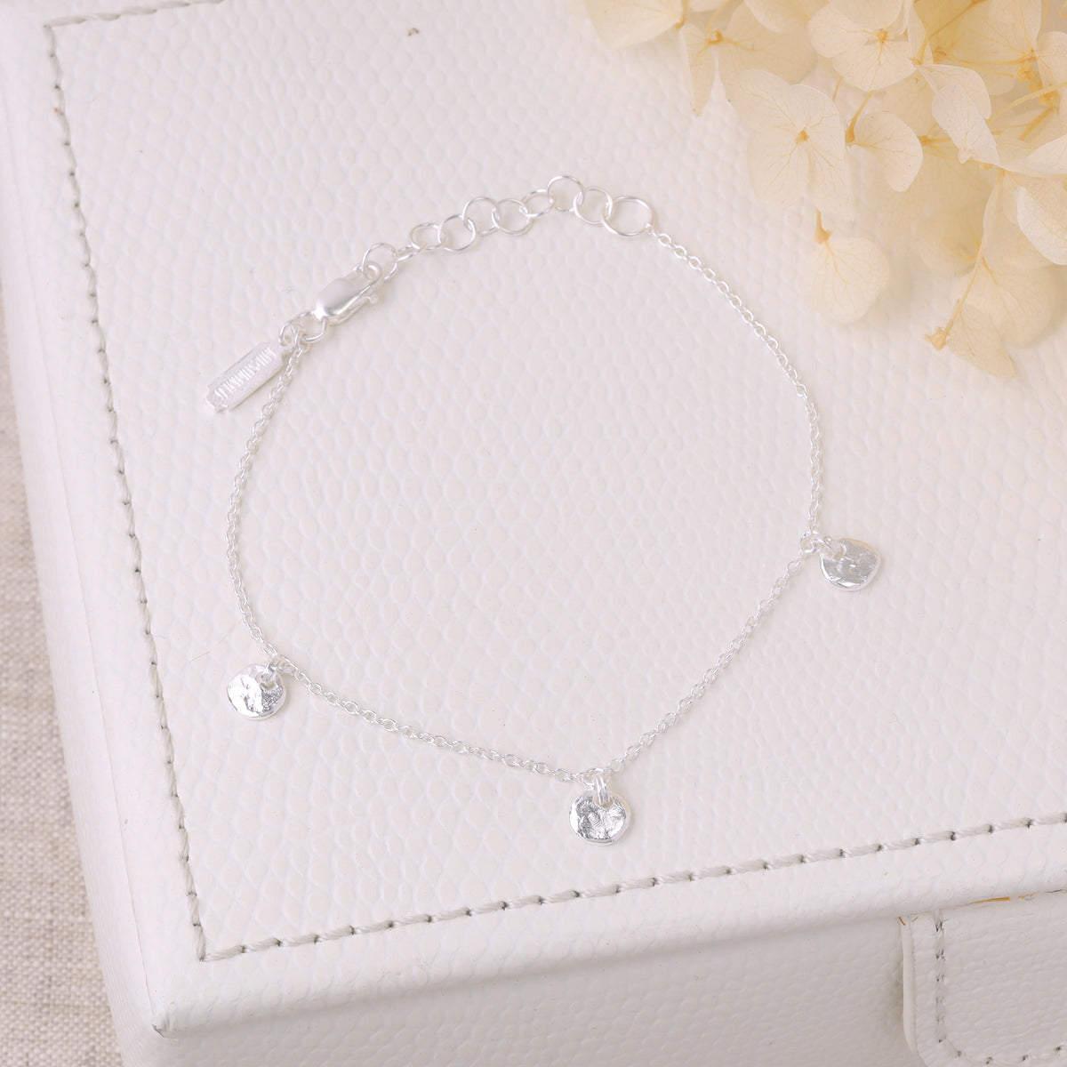 Organic Disc Bracelet