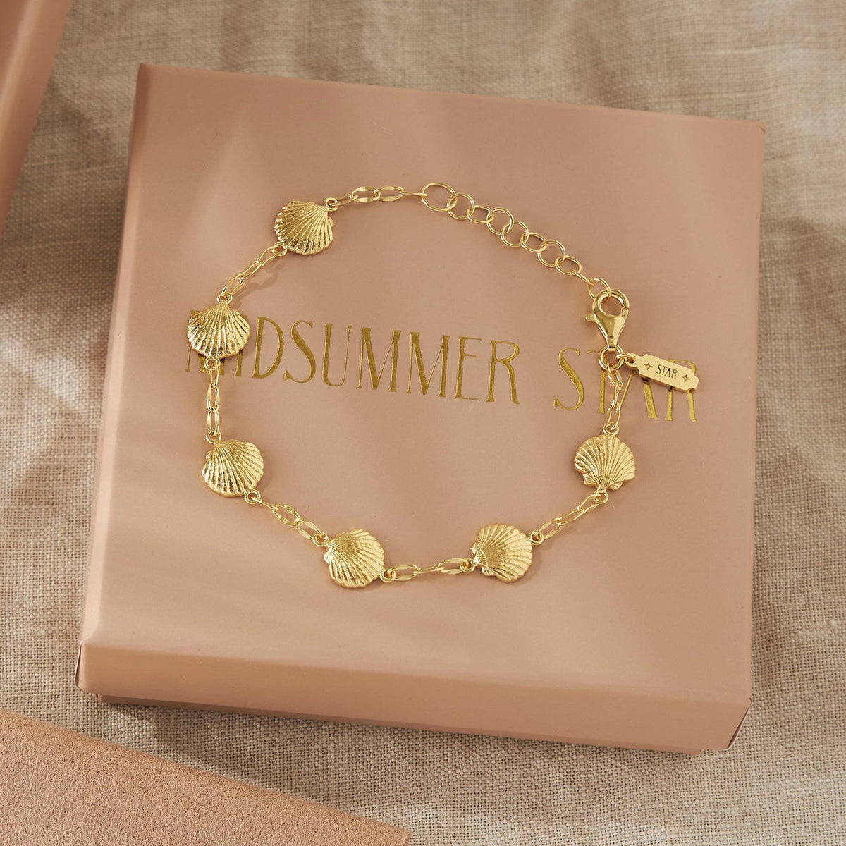 Sandshell Bracelet Gold