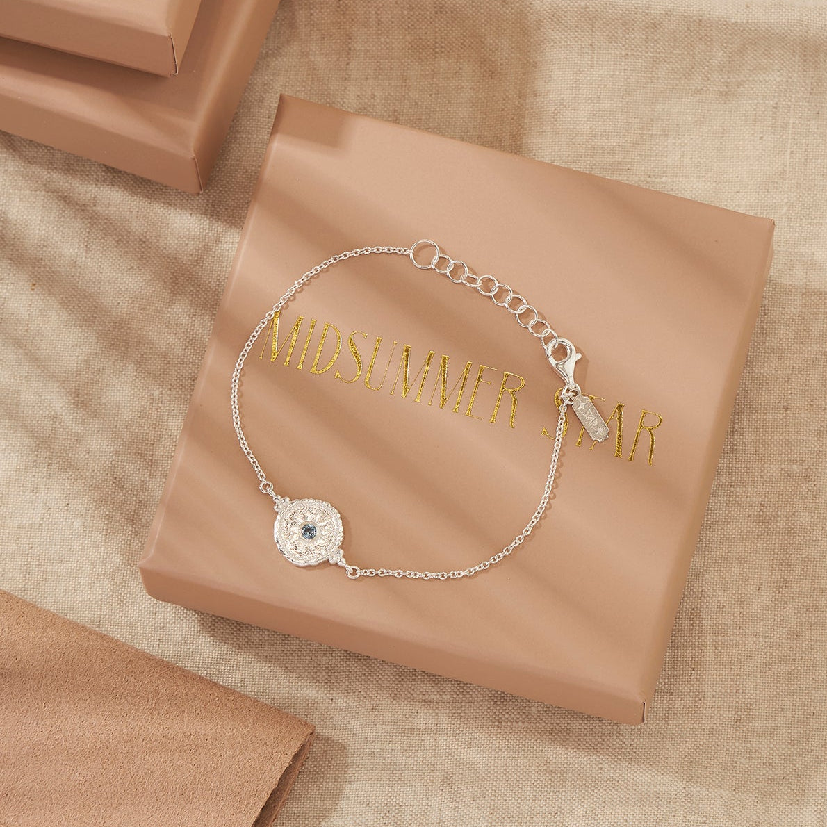 Helios Blue Topaz Bracelet