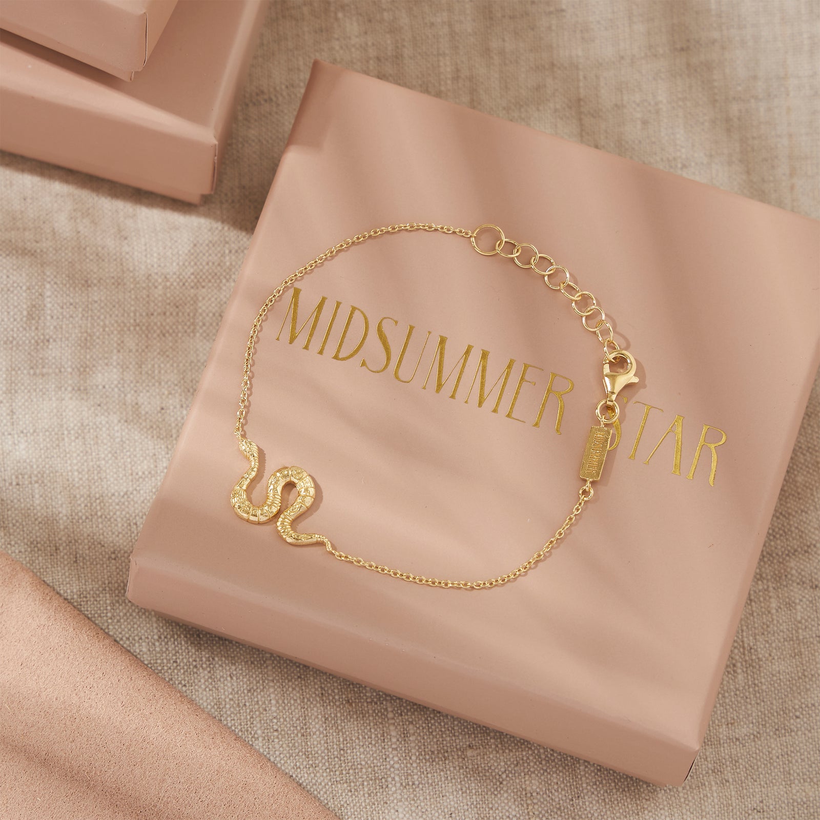 Lunara Serpent Bracelet Gold