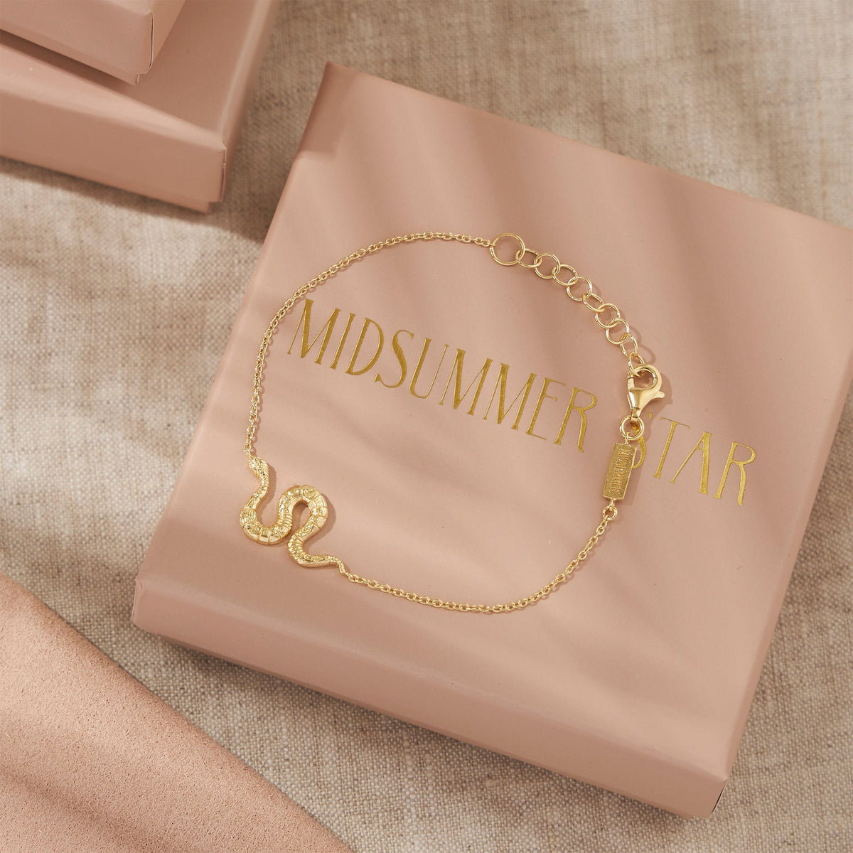 Lunara Serpent Bracelet Gold