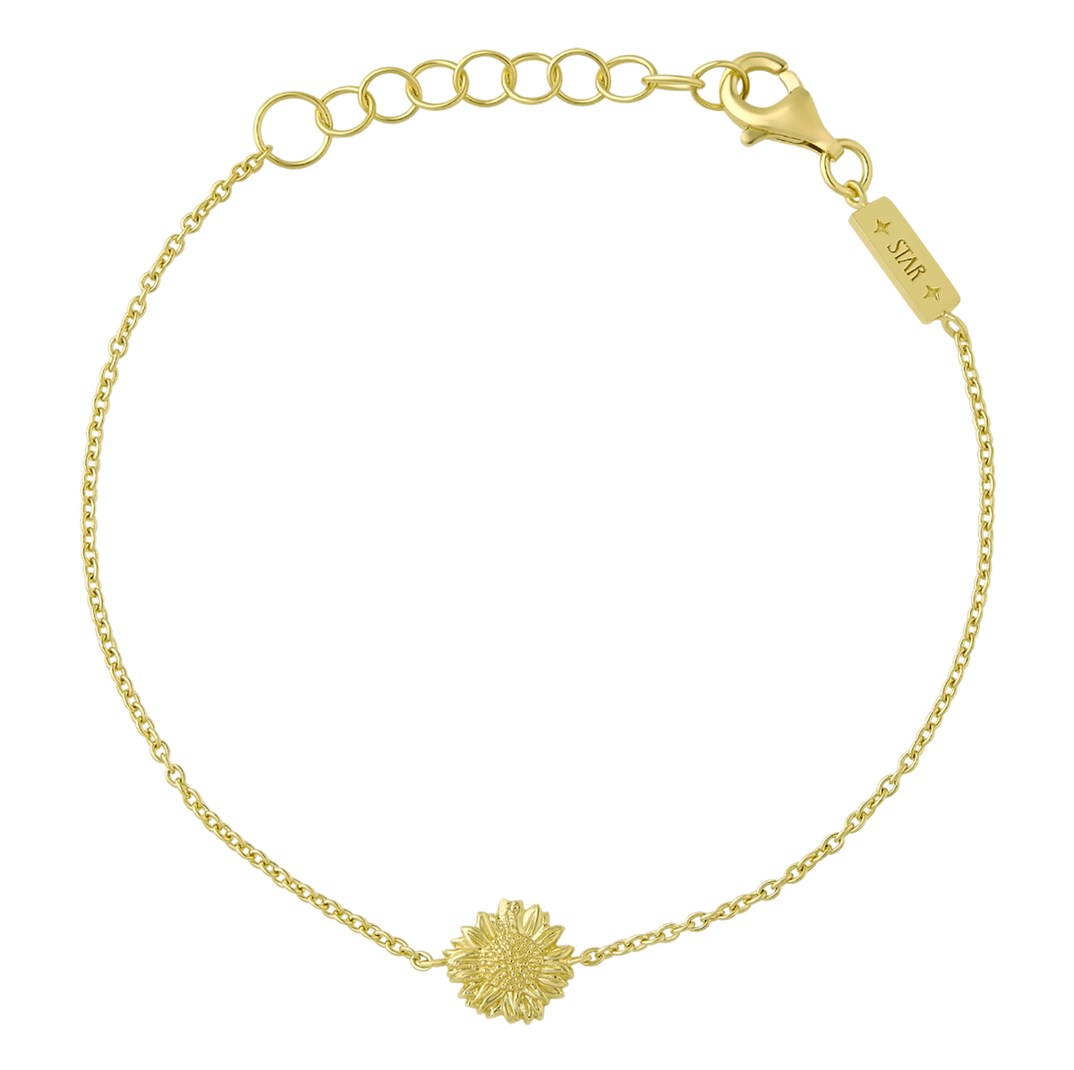 Wild Sunflower Bracelet Gold