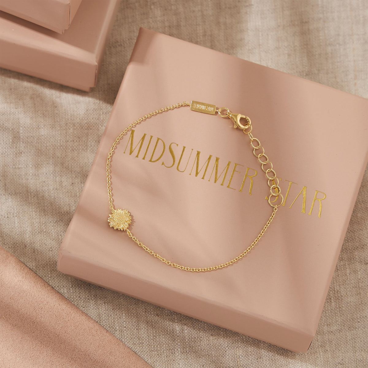 Wild Sunflower Bracelet Gold