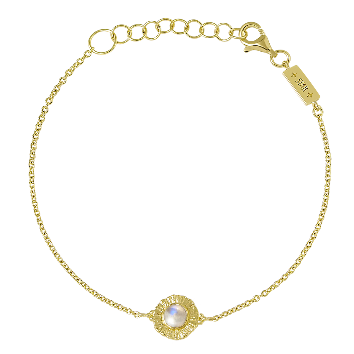 Veya Moonstone Bracelet Gold