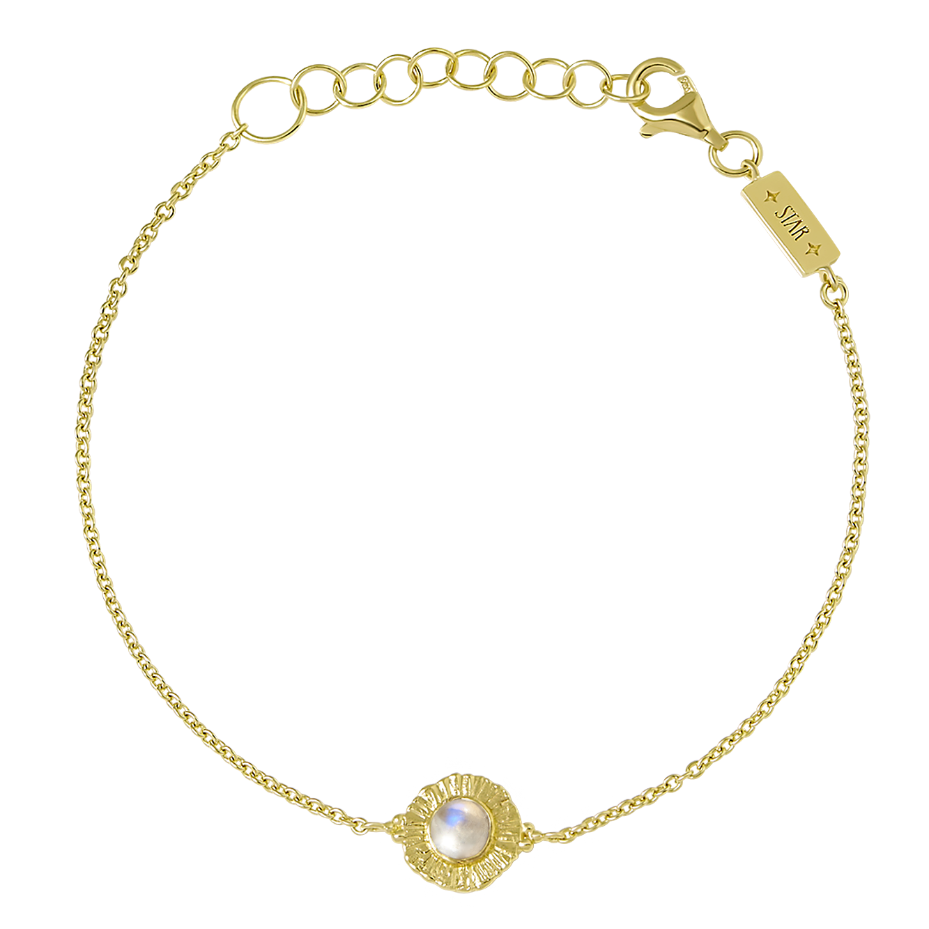 Veya Moonstone Bracelet Gold
