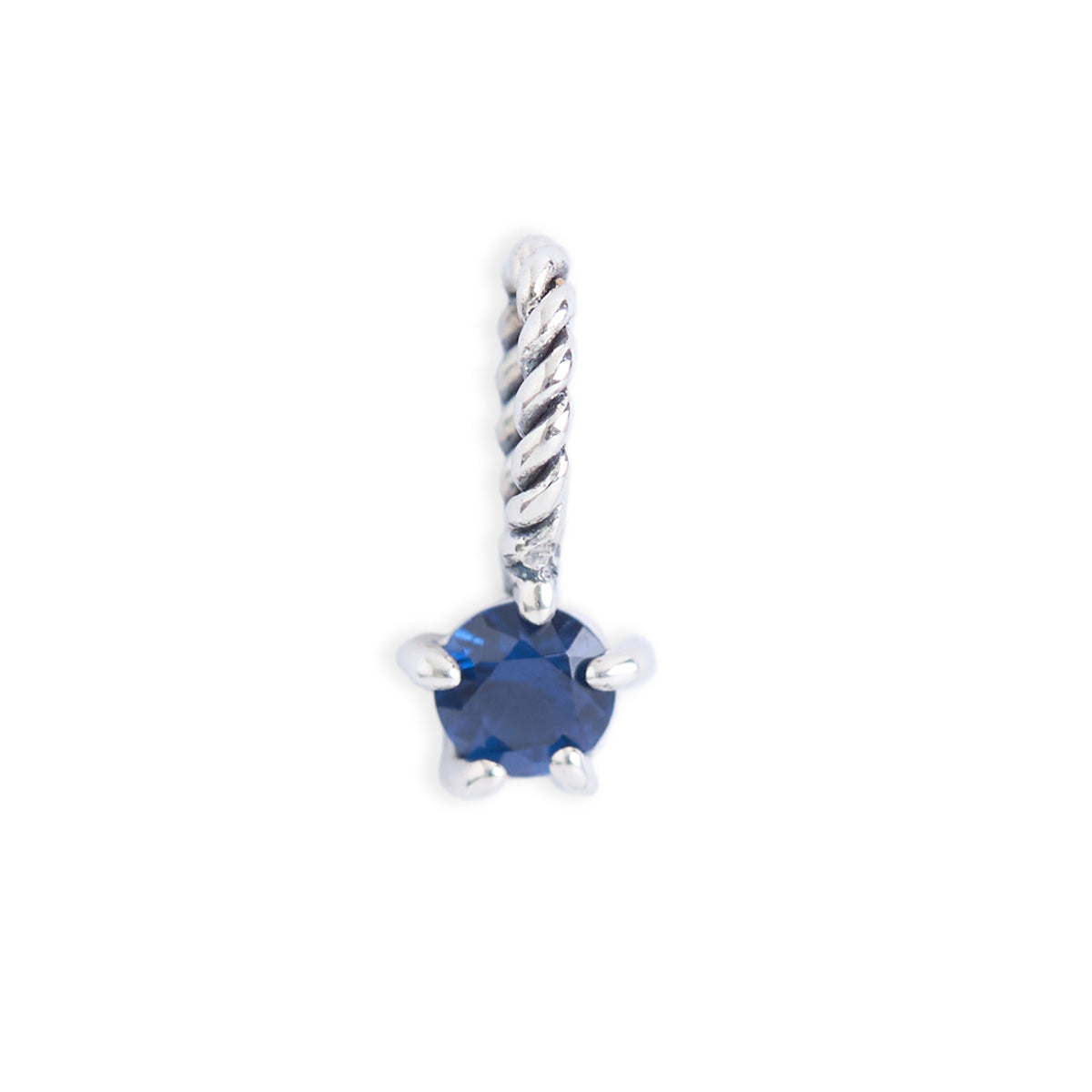 Sapphire Birthstone Neck Charm