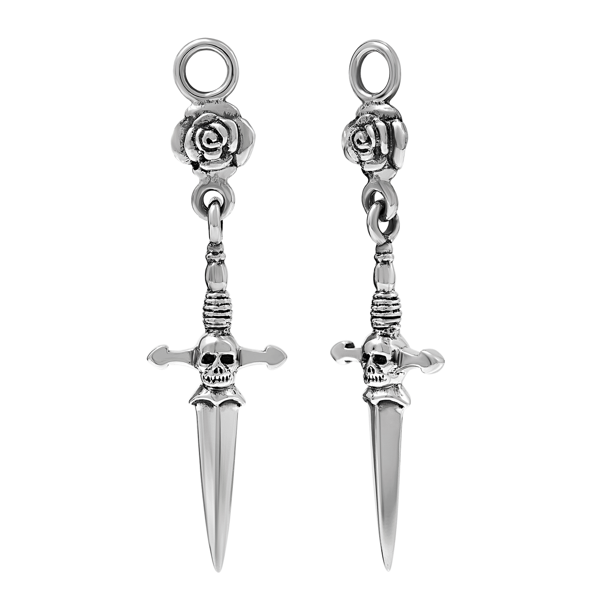 Rose &amp; Dagger Ear Charm