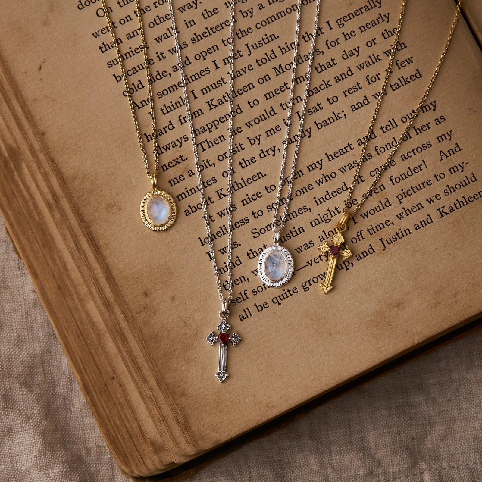 Meridian Moonstone Necklace