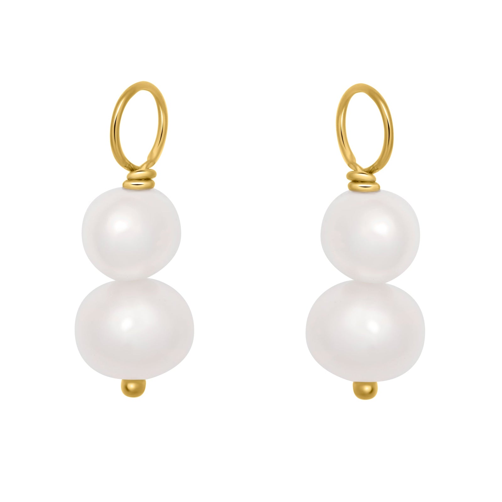 Unity Pearl Charm Gold