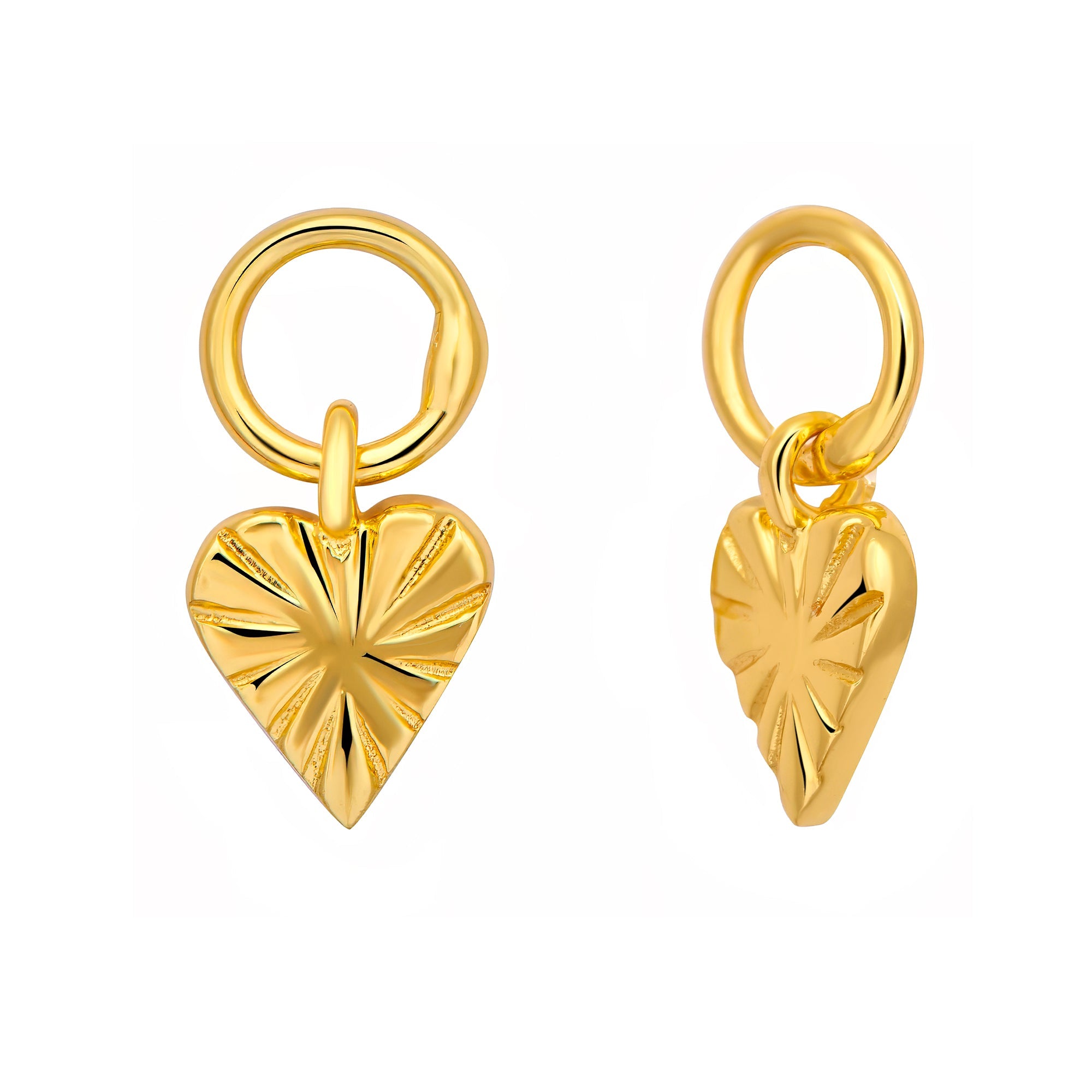 Sweetheart Ear Charms Gold