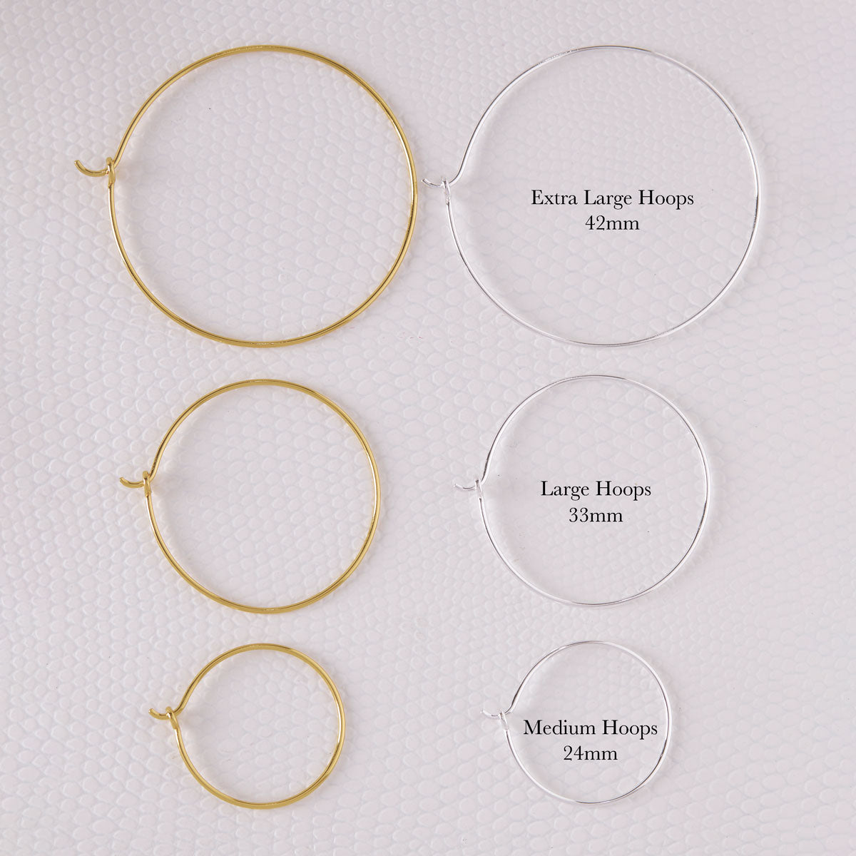 Large Hoop Sleeper Gold