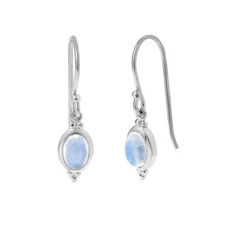 Moon Song Moonstone Earrings