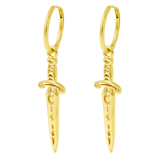 Celestial Sword Huggies Gold