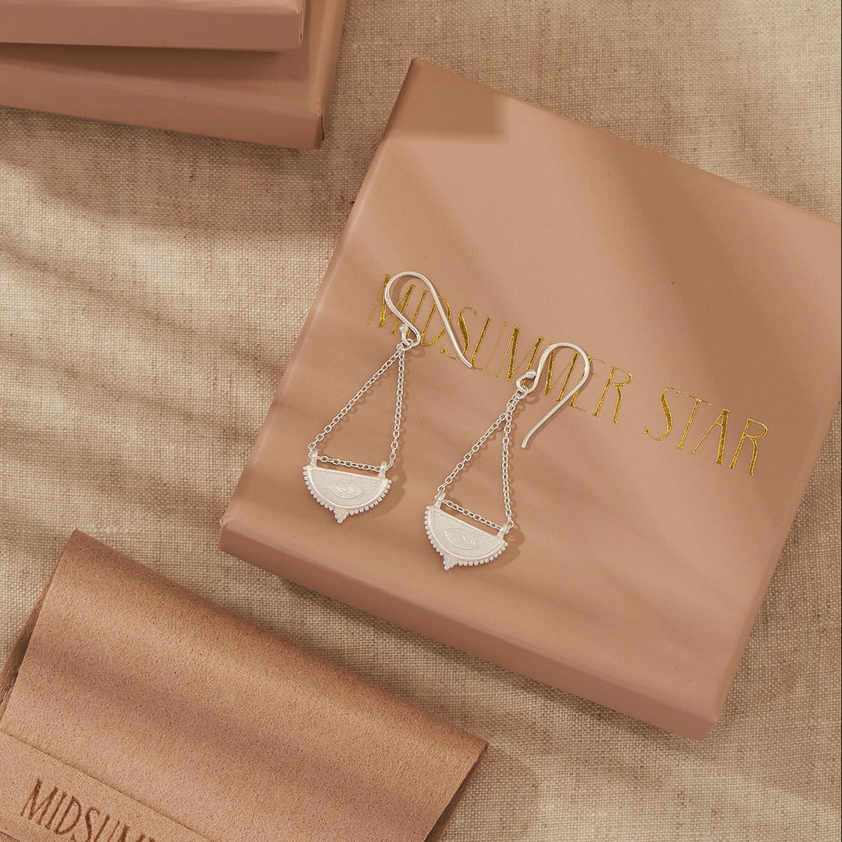 Soul Seer Moonstone Earrings