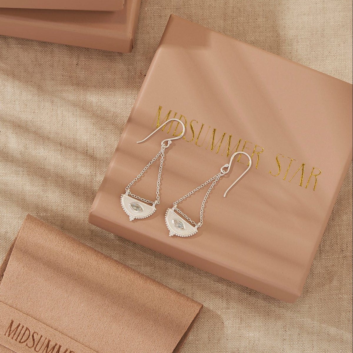 Soul Seer Moonstone Earrings