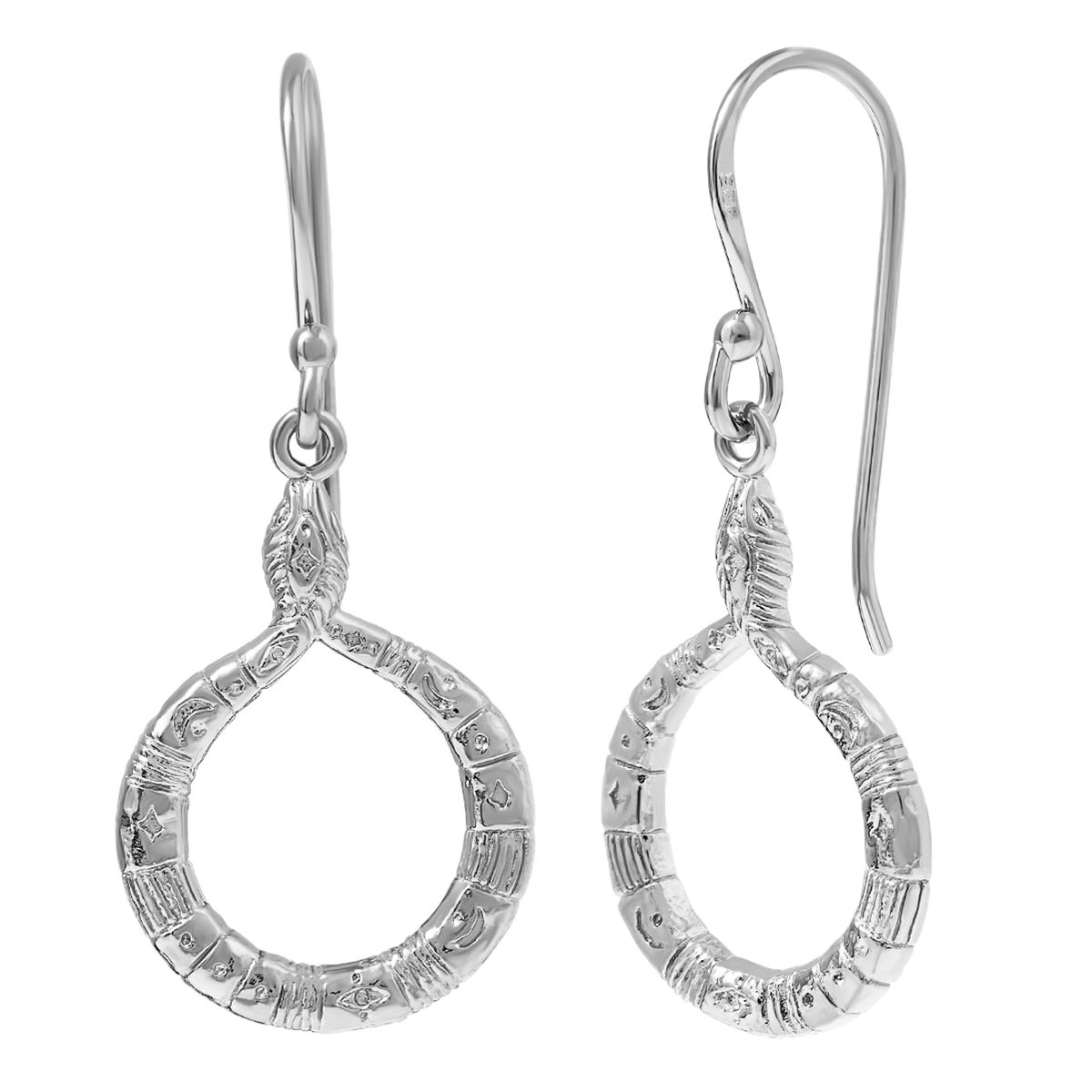 Lunara Serpent Earrings