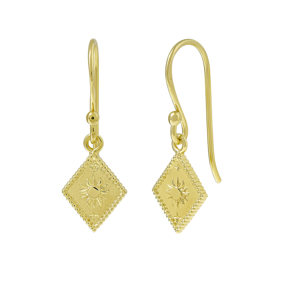 Solunar Earrings Gold
